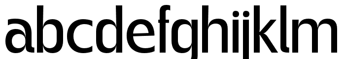 Gegant-Medium Font LOWERCASE