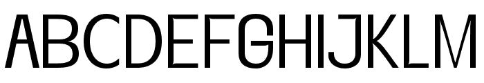 Gegant-Regular Font UPPERCASE