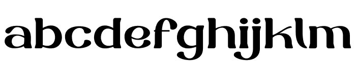 Geglast Font LOWERCASE