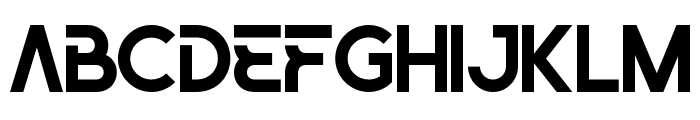 Gegola Regular Font UPPERCASE