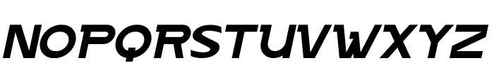 Gekko Italic Font UPPERCASE