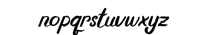 Gelatik Italic Font LOWERCASE