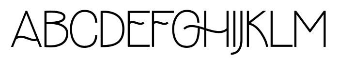 Gelinding Font UPPERCASE