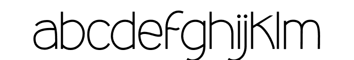 Gelinding Font LOWERCASE