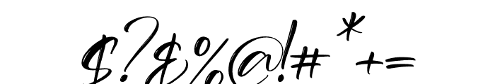 Gelisha Rocela Italic Font OTHER CHARS