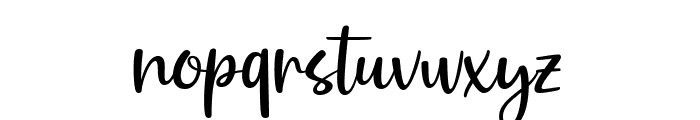 Gelisha Font LOWERCASE