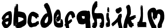 Gelisyah Font LOWERCASE