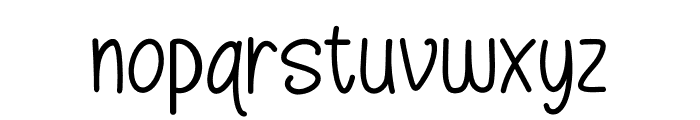 Gelovelon Font LOWERCASE