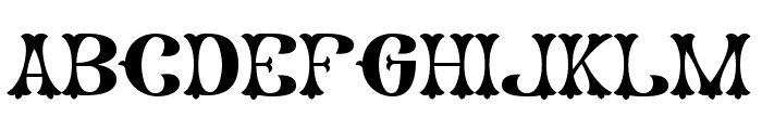 Geman Nier Regular Font UPPERCASE