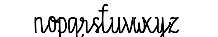 Gemintang Font LOWERCASE