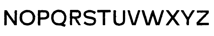 Gemoria-Rough Font UPPERCASE
