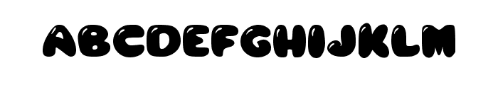 Gemoy Boba Regular Font LOWERCASE