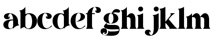Gemoyctar-Regular Font LOWERCASE