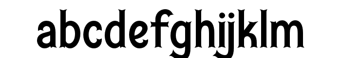 Gemulir-Regular Font LOWERCASE