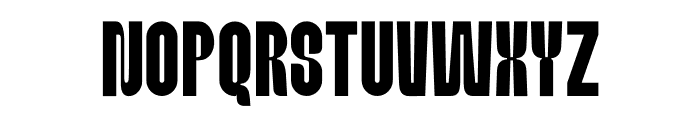 Genant Bodeirna Font UPPERCASE