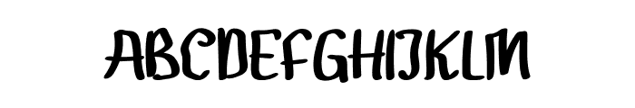 Gendar Rebus Font LOWERCASE