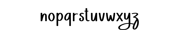 General Signature Font LOWERCASE