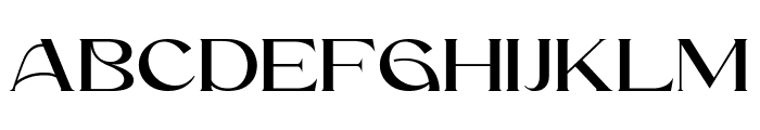 General Font UPPERCASE