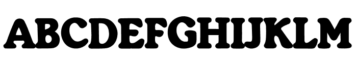 Generation 1970 Bold Font UPPERCASE
