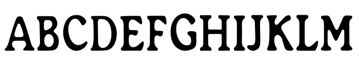 Generation 1970 Condensed Light Font UPPERCASE