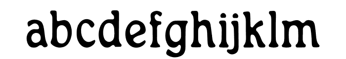 Generation 1970 Condensed Light Font LOWERCASE