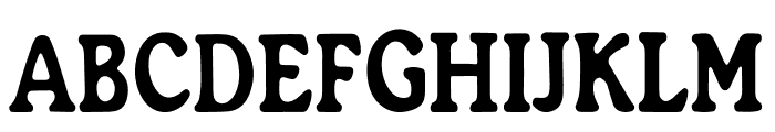 Generation 1970 Condensed Font UPPERCASE