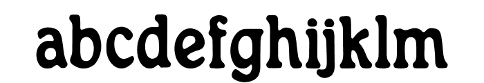 Generation 1970 Condensed Font LOWERCASE