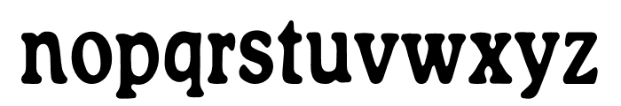 Generation 1970 Condensed Font LOWERCASE