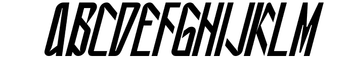 Generational Stereotypes Regular Italic Font UPPERCASE