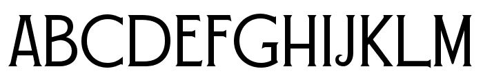 Genesis-Regular Font UPPERCASE