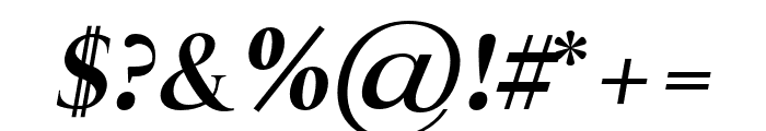 Geneva-Serif bold-italic Font OTHER CHARS