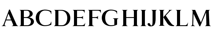 Geneva-Serif bold Font UPPERCASE