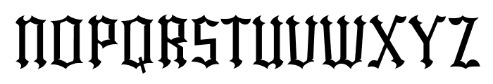 Gengma Font UPPERCASE