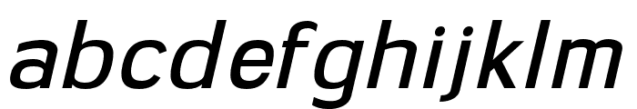Genia-LightItalic Font LOWERCASE