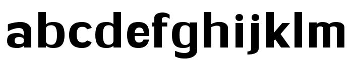 Genia-SemiBold Font LOWERCASE