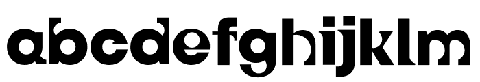 Genict Font LOWERCASE