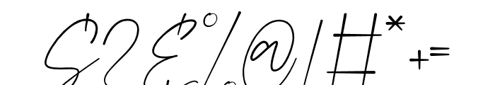 Genitha Font OTHER CHARS