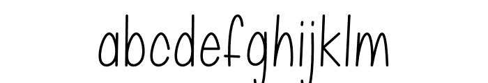 Geniya Font LOWERCASE