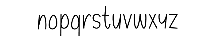 Geniya Font LOWERCASE