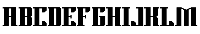 Genleb Font LOWERCASE