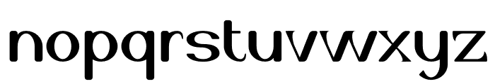 Gennroza Font LOWERCASE