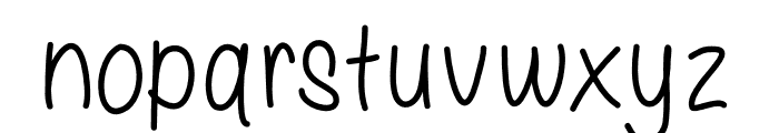 Genny Font LOWERCASE