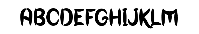 Genoock Regular Font LOWERCASE