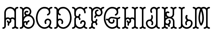 GenoscaBeuer-Regular Font UPPERCASE