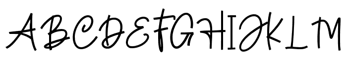 Genshin  Font UPPERCASE