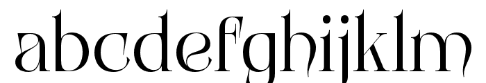 Genshino Regular Font LOWERCASE