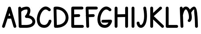 Genthul Font UPPERCASE