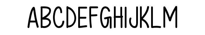 Gentle Guidance Font LOWERCASE