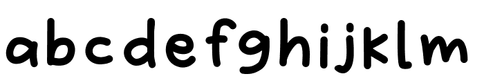 Gentle Remind Font LOWERCASE
