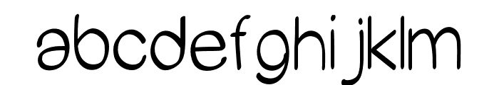 Gentrio Whimshi Font LOWERCASE